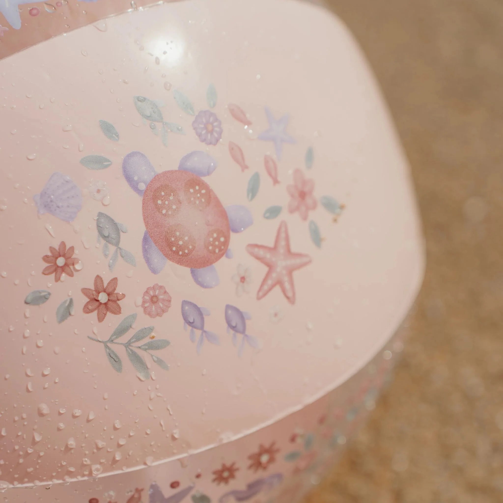 Little Dutch minge de plaja gonflabila 35 cm 2 ani+ Dreamy Mermaid Pink