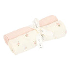 Little Dutch muselina din bumbac organic 70x70 cm 0m+ 2 buc Fairy Blossom /Blossom