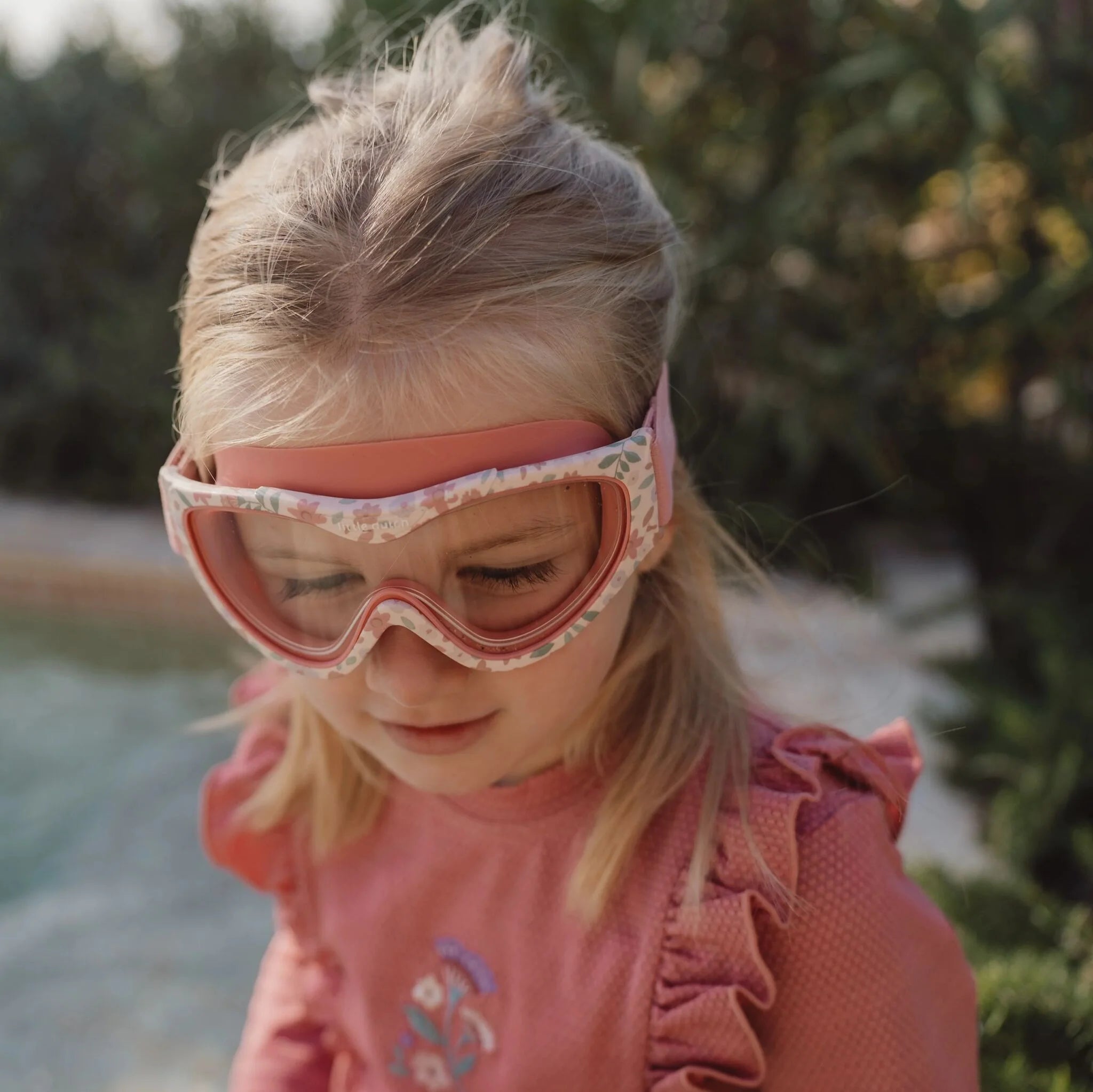 Little Dutch ochelari de inot 3-8 ani Dreamy Mermaid Pink