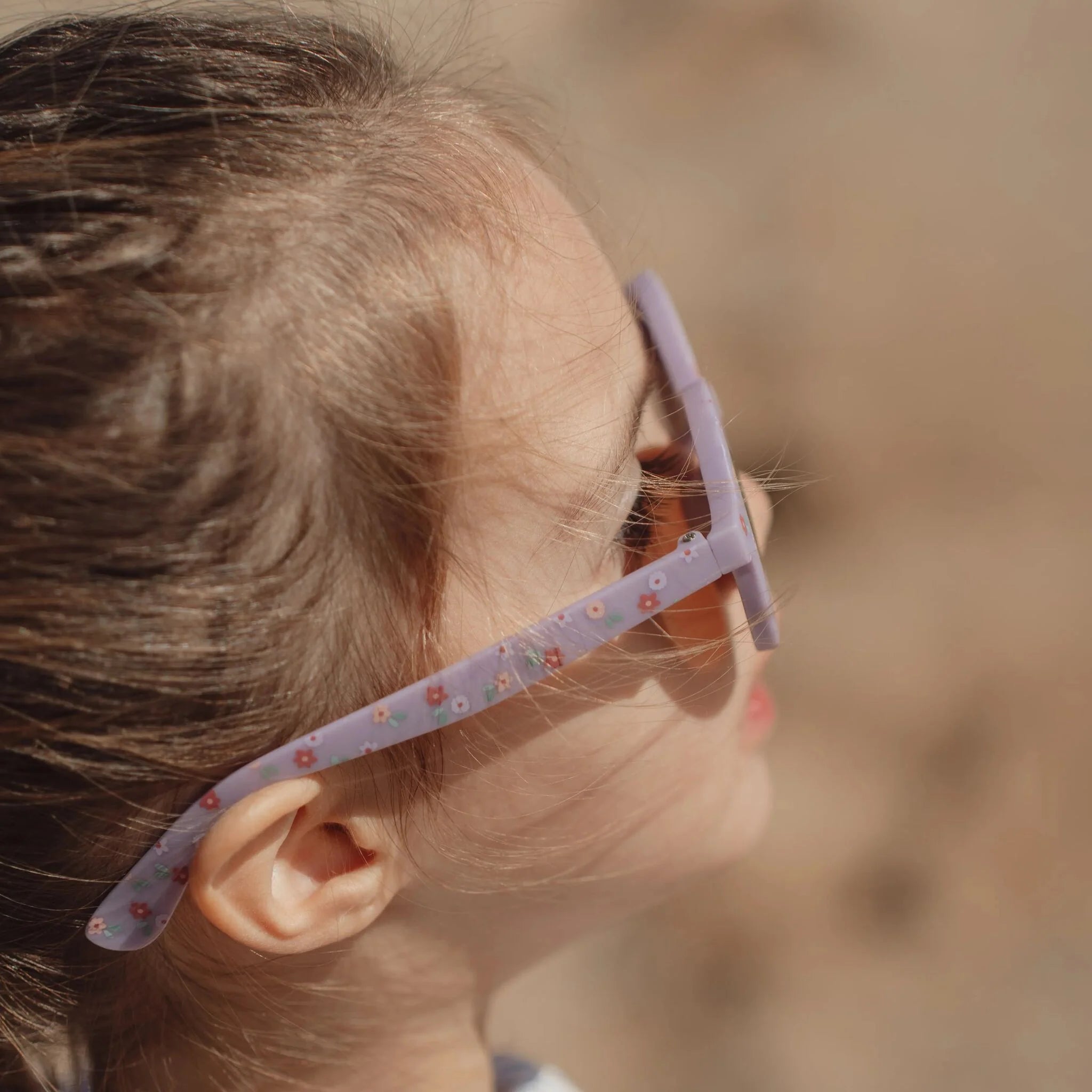 Little Dutch ochelari de soare copii 2-4 ani Dreamy Purple Stripes