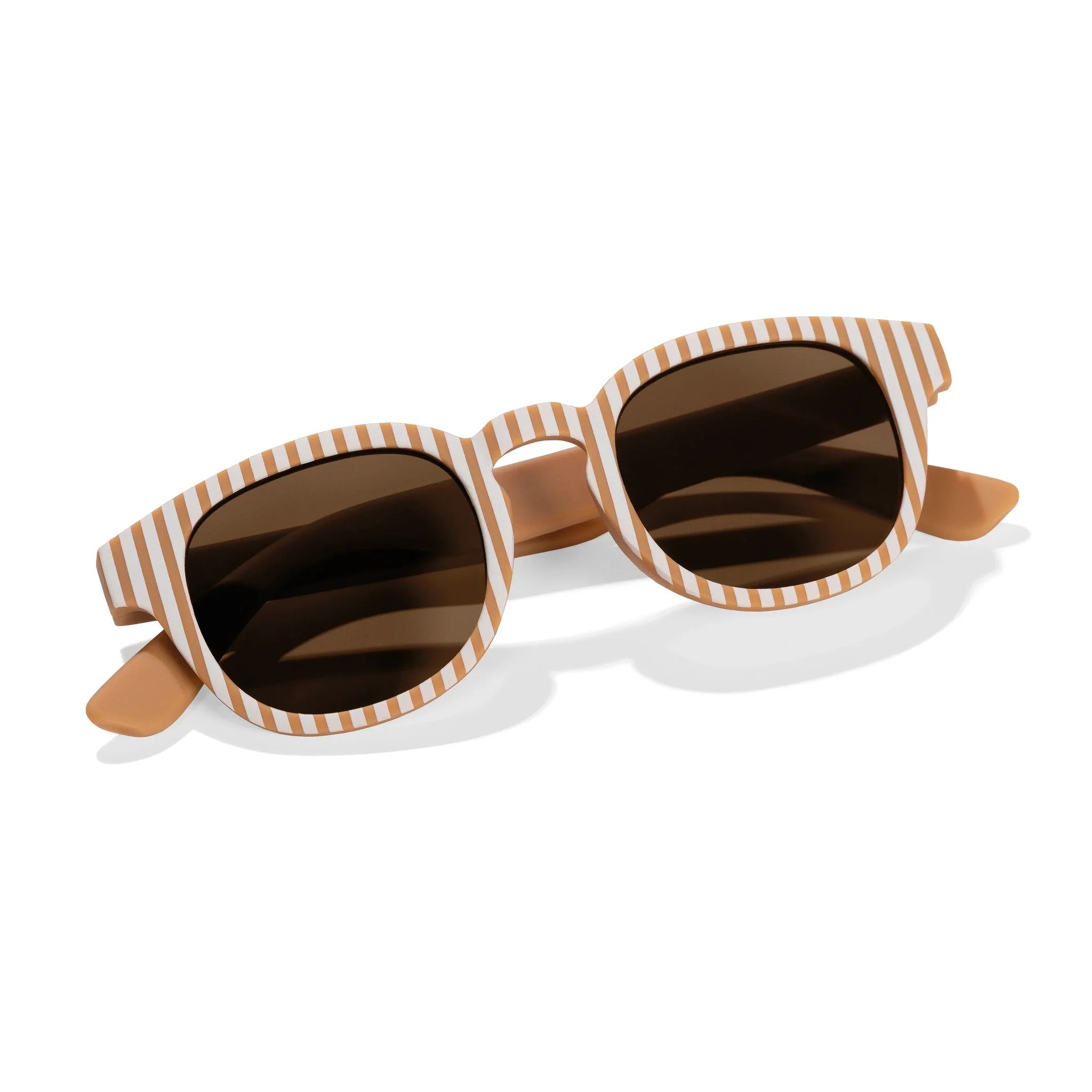 Little Dutch ochelari de soare copii 2-4 ani Ocean Brown Stripes