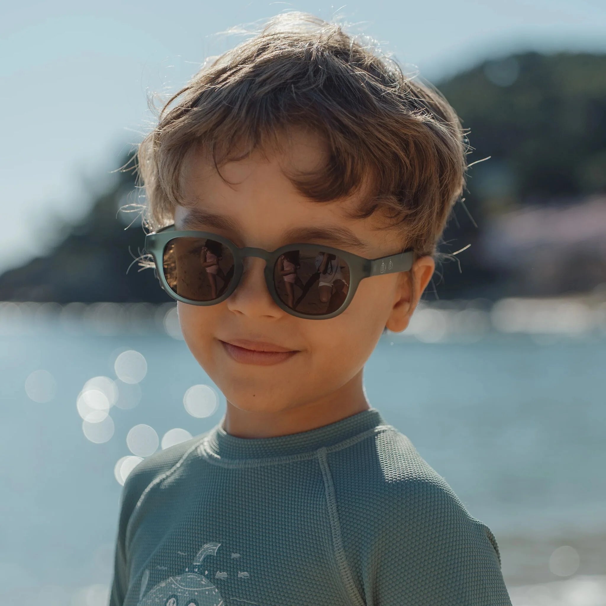 Little Dutch ochelari de soare copii 2-4 ani Ocean Green