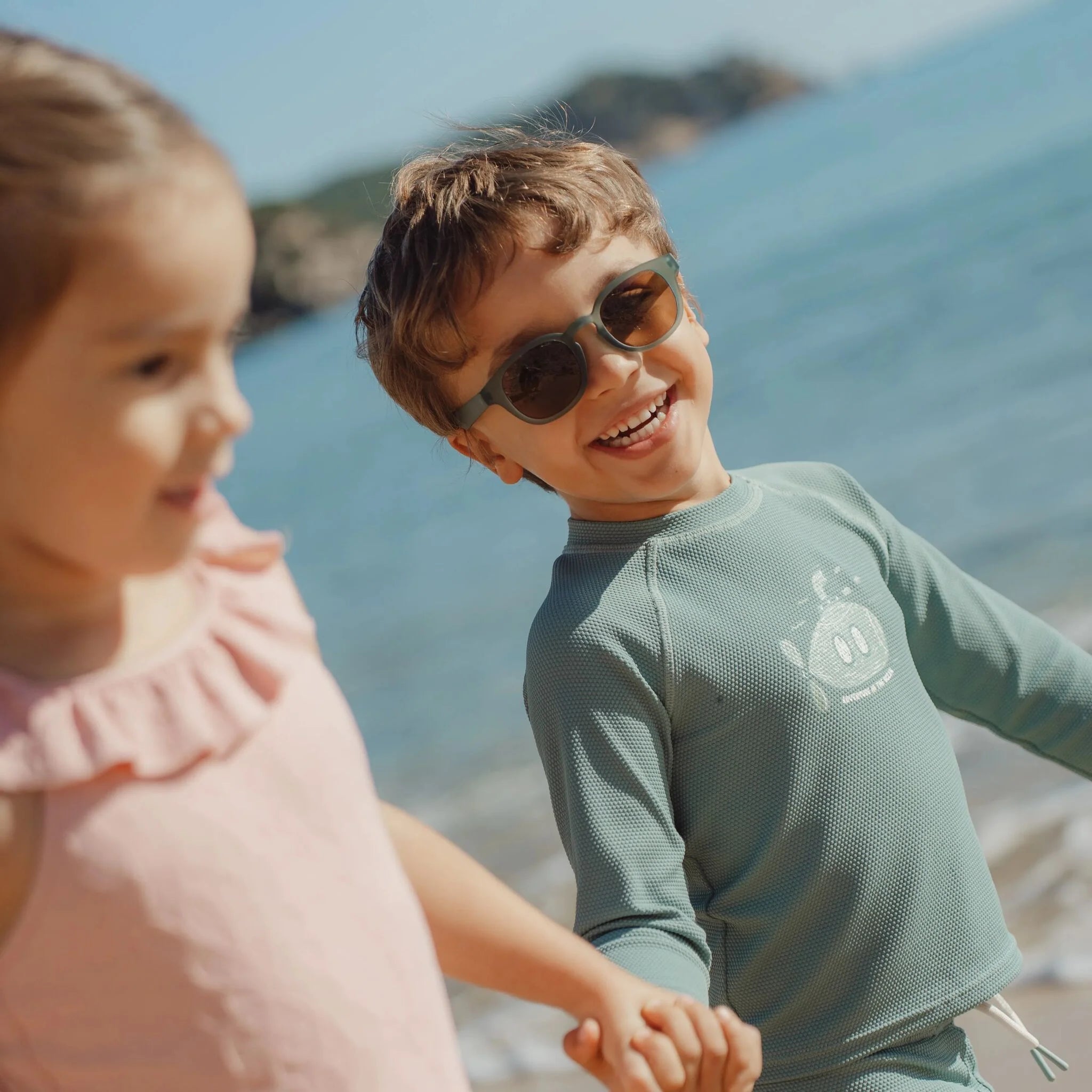 Little Dutch ochelari de soare copii 2-4 ani Ocean Green