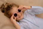Little Dutch ochelari de soare UV400 2-5 ani Flower Pink