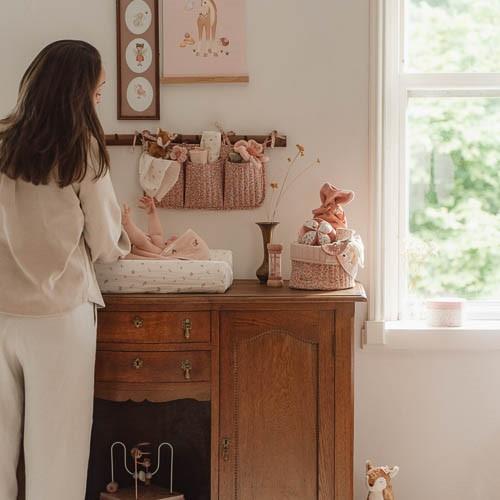 Little Dutch organizator pentru patut 0m+ Fairy Garden Fairy Floral