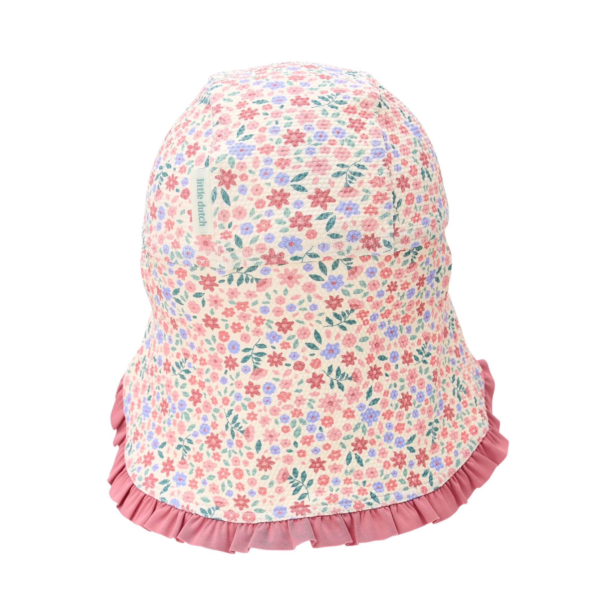 Little Dutch palarie de soare cu protectie UV40+ 0-48 luni Dreamy Flowerfield Imagine secundară a produsului