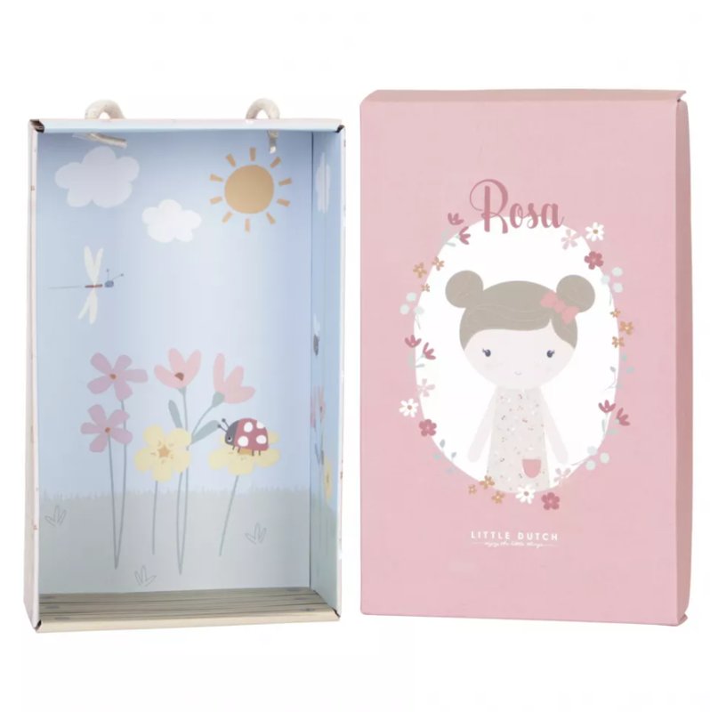 Little Dutch papusa textila de 50 cm 12m+ Rosa