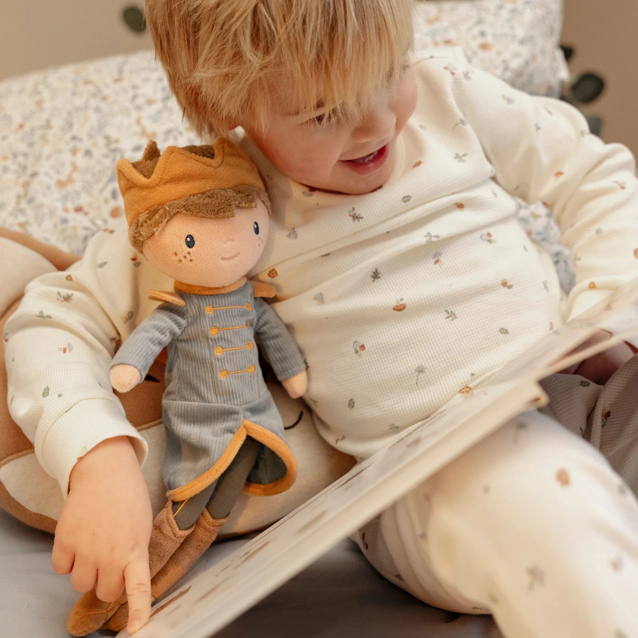 Little Dutch papusa textila certificata GRS 35 cm 12m+ Prince Jim