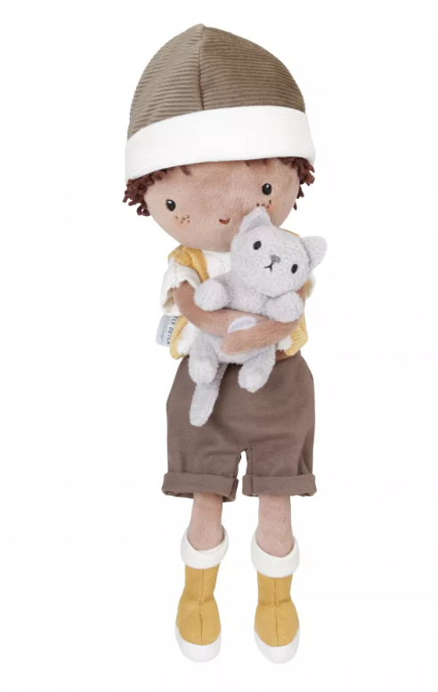 Little Dutch papusa textila 35 cm 12m+ Jack Imagine principală a produsului