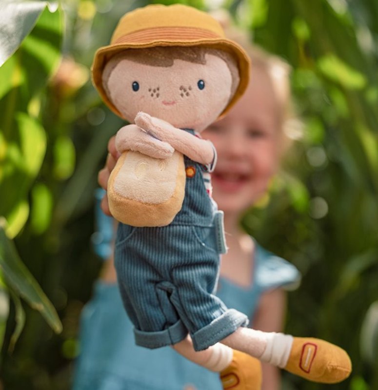 Little Dutch papusa textila de 35 cm 12m+ Little Farm Jim