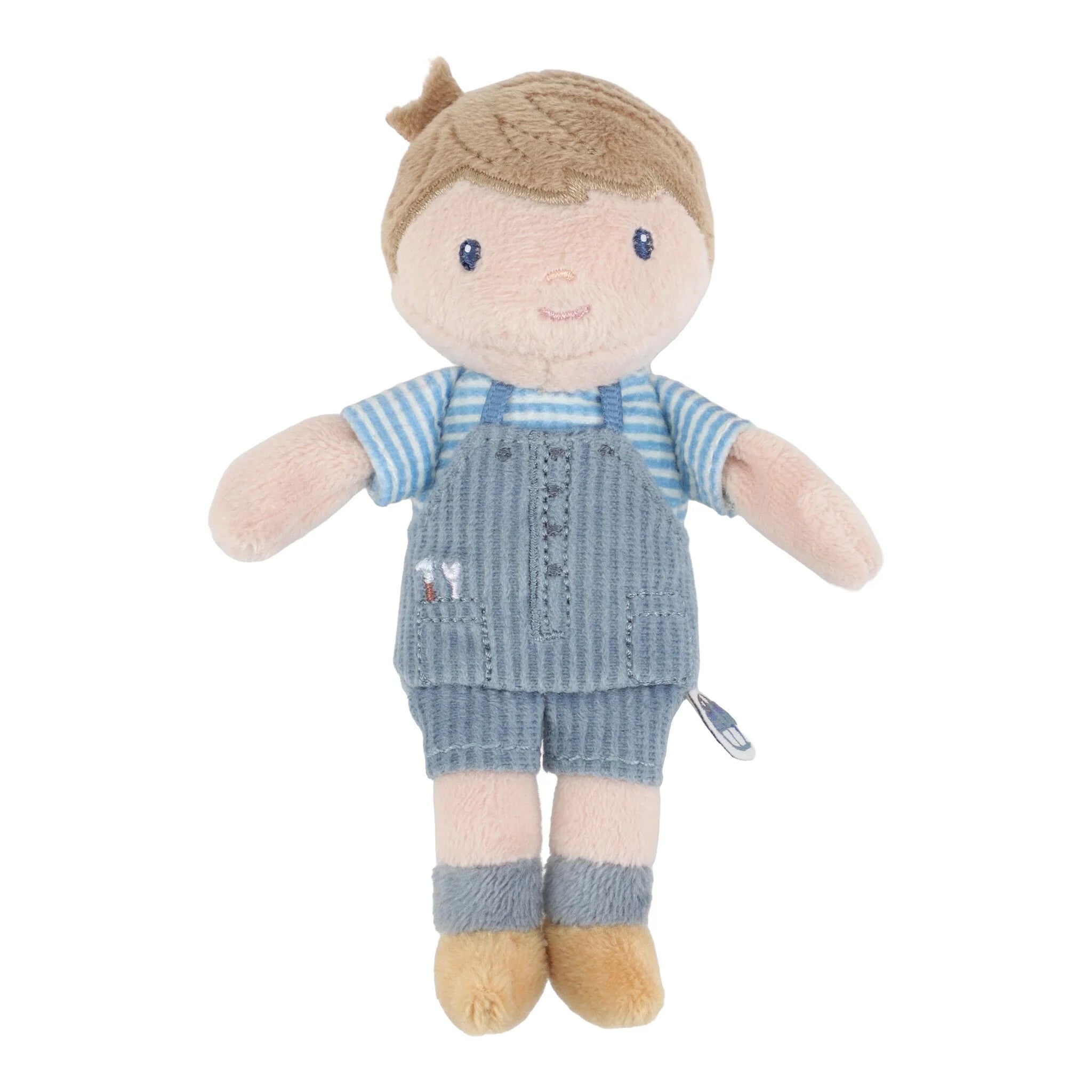 Little Dutch papusa textila mini 10 cm 12m+ Jim Imagine principală a produsului