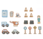 Little Dutch parcare din lemn FSC cu accesorii 3 ani+ Blue