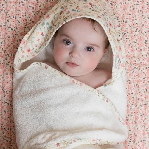 Little Dutch patura bumbac dublata cu plus 0m+ Fairy Garden Fairy Blossom 