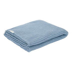 Little Dutch patura tricotata Pure 70x100 cm 0m+ Denim Blue 