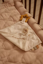 Little Dutch jucarie paturica cu inel de dentitie Newborn Naturals 0m+