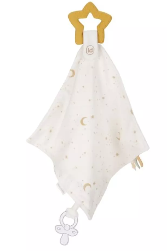 Little Dutch jucarie paturica cu inel de dentitie Newborn Naturals 0m+