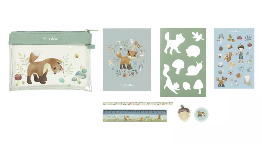 Little Dutch penar cu accesorii pentru activitati creative 3 ani+ Forest Friends