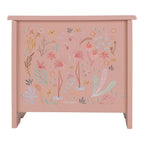 Little Dutch pian din lemn FSC 18m+ Safari Friends Pink