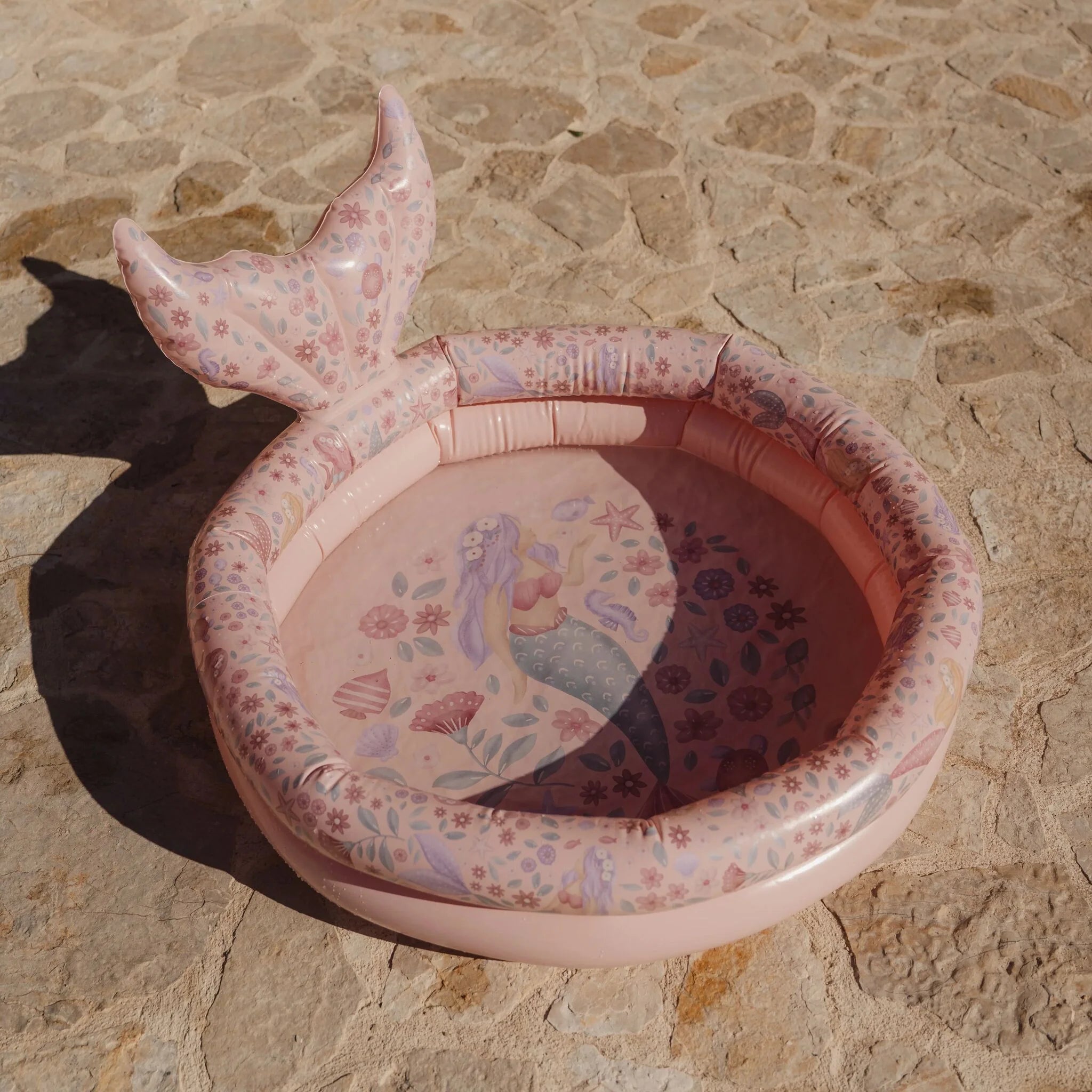 Little Dutch piscina gonflabila 80 cm 2 ani+ Dreamy Mermaid Pink
