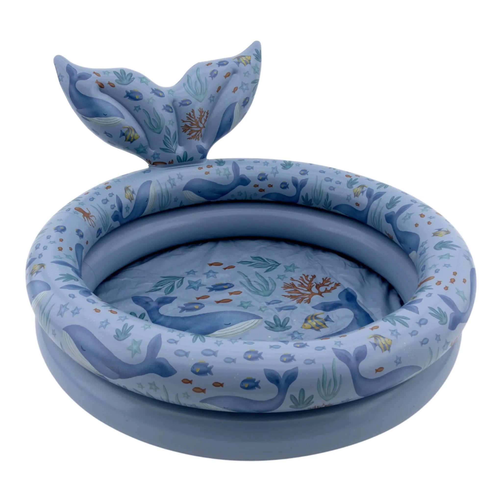 Little Dutch piscina gonflabila 80 cm 2 ani+ Ocean World Imagine principală a produsului