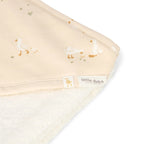 Little Dutch prosop cu gluga BBC organic 75x75 cm 0m+ Newborn Naturals Little Goose