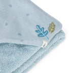 Little Dutch prosop cu gluga BBC organic 75x75 cm 0m+ Pure Denim