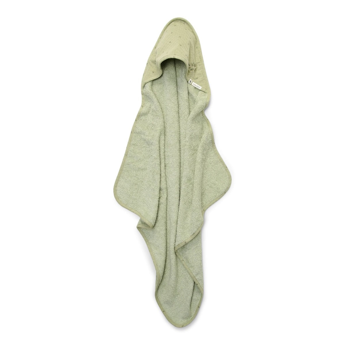 Little Dutch prosop cu gluga 75x75 cm 0m+ Pure Sage