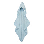 Little Dutch prosop cu gluga BBC organic 100x100 cm 0m+ Blue
