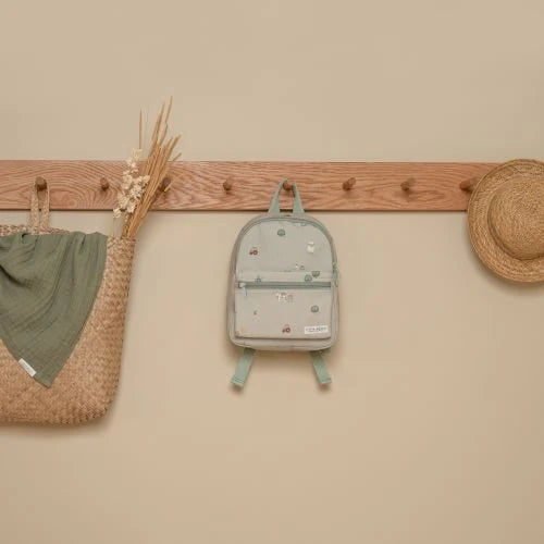 Little Dutch rucsac pentru copii 2-5 ani Green - Little Farm