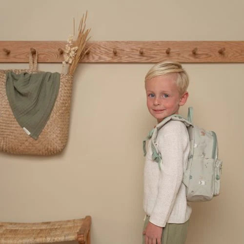 Little Dutch rucsac pentru copii 2-5 ani Green - Little Farm