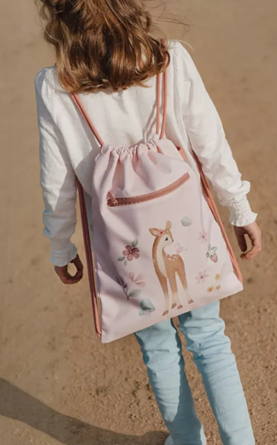 Little Dutch rucsac pentru echipament de sport 3 ani+ Fairy Garden