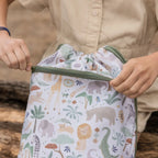 Little Dutch Rucsac pentru echipamentul de sport 3 ani+ Safari Friends