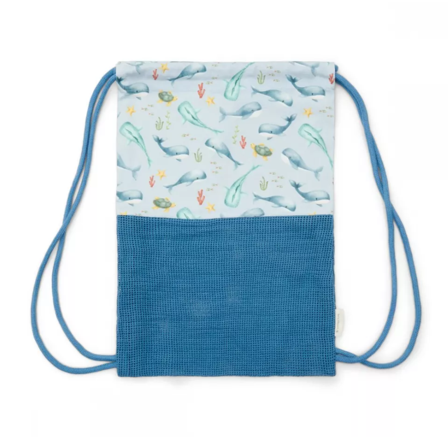 Little Dutch rucsac pentru plaja 3 ani+ Sea Life Multi