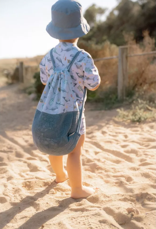 Little Dutch rucsac pentru plaja 3 ani+ Sea Life Multi