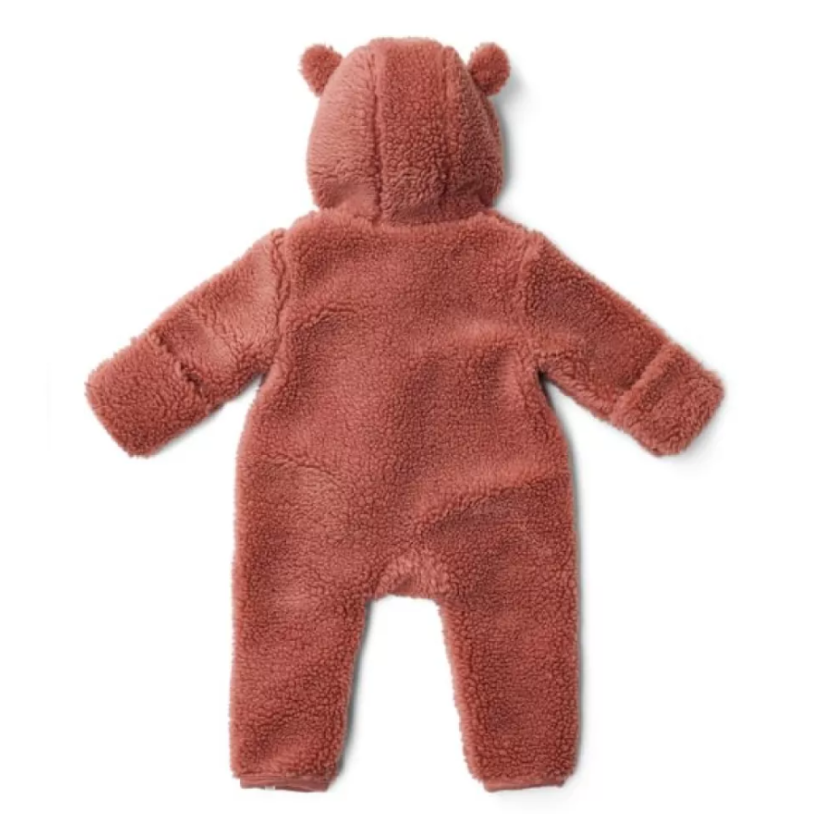 Little Dutch salopeta captusita cu gluga 0-12 luni Teddy Pink Blush Imagine secundară a produsului