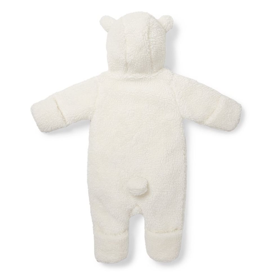 Little Dutch salopeta captusita cu gluga 0-12 luni Baby Bunny Off white Imagine secundară a produsului