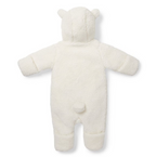 Little Dutch salopeta captusita cu gluga 0--12 luni Baby Bunny Off white