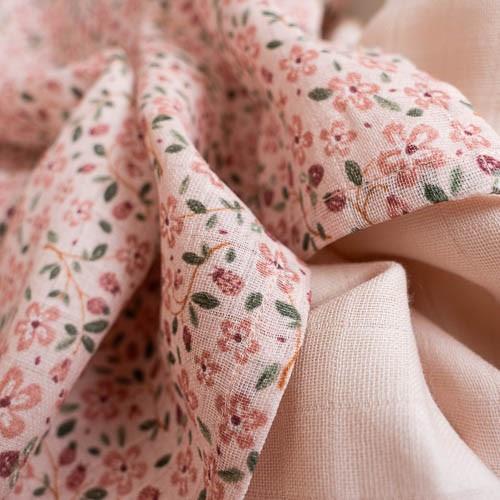 Little Dutch scutec muselina BBC 120x120 cm 0m+ Fairy Garden Fairy Floral