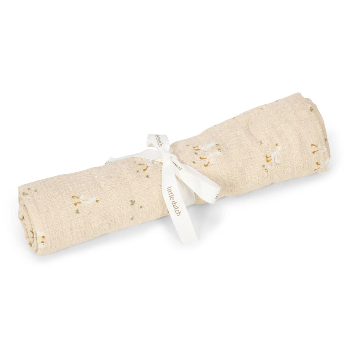 Little Dutch scutec muselina BBC 120x120 cm 0m+ Newborn Naturals  Little Goose