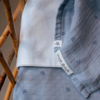 Little Dutch scutec muselina BBC 120x120 cm 0m+ Pure Denim