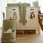 Little Dutch scutec muselina BBC 120x120 cm 0m+ Pure Sage