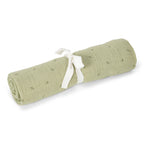 Little Dutch scutec muselina BBC 120x120 cm 0m+ Pure Sage