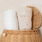 Little Dutch scutece muselina 70x70 cm 0m+ 2 buc Newborn Naturals Little Goose