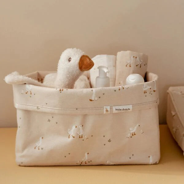 Little Dutch scutece muselina 70x70 cm 0m+ 2 buc Newborn Naturals Little Goose