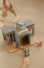 Little Dutch sectie de politie cu figurine din lemn FSC 2 ani+ Blue