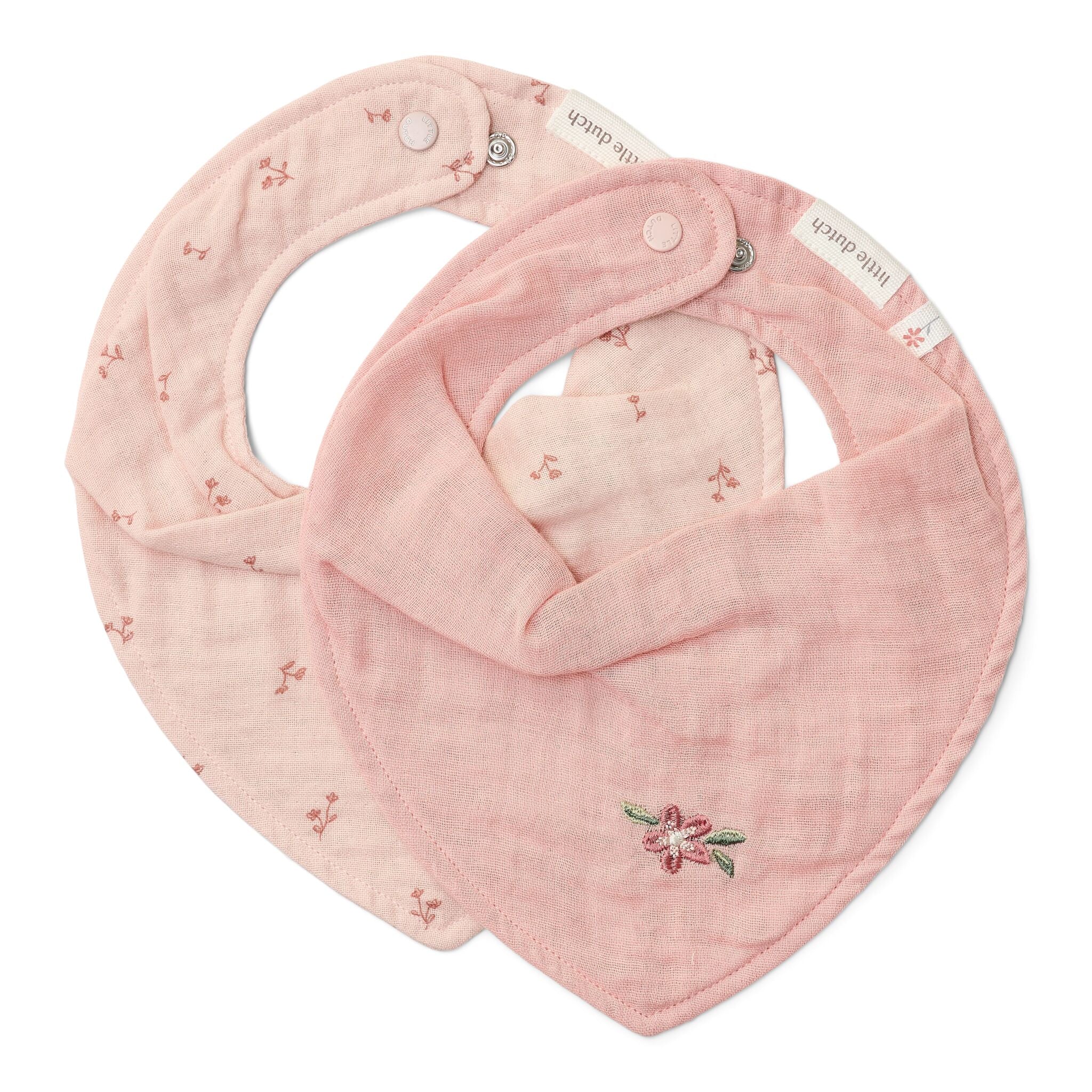 Little Dutch set baveta bandada 2 buc 0m+ Pure Blossom Imagine principală a produsului