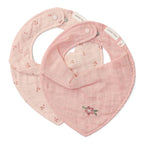 Little Dutch set baveta bandada 2 buc 0m+ Pure Blossom