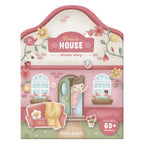 Little Dutch set 60 de autocolante reutilizabile 3 ani+ Rosa