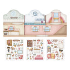 Little Dutch set 60 de autocolante reutilizabile 3 ani+ Rosa