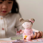 Little Dutch set 60 de autocolante reutilizabile 3 ani+ Rosa